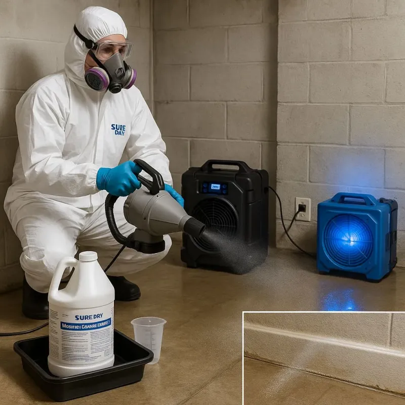Sanitization and Odor Removal process in Fairfield, CT