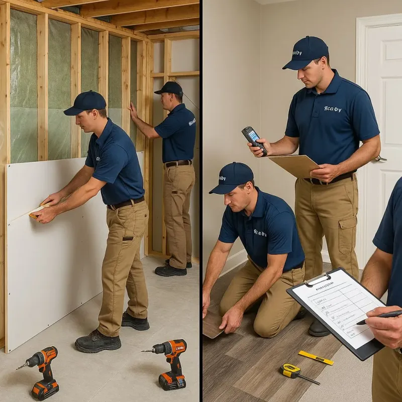 Repairs and Reconstruction process in Fairfield, CT